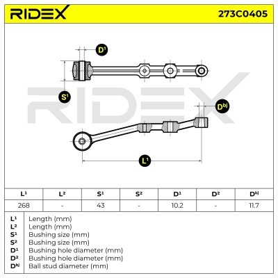 Wahacz RIDEX 273C0405 273C0405 - foto 6