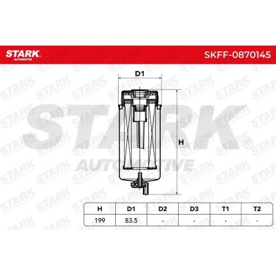 Filtr Paliwa Stark SKFF-0870145 SKFF-0870145 - foto 6