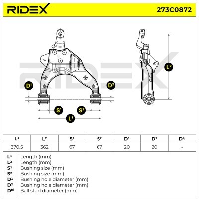 Wahacz RIDEX 273C0872 273C0872 - foto 5