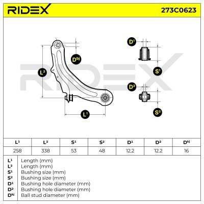 Wahacz RIDEX 273C0623 273C0623 - foto 7