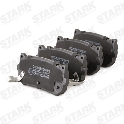 Klocki hamulcowe Stark SKBP-0010296 SKBP-0010296 - foto 3