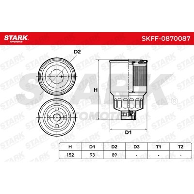 Filtr Paliwa Stark SKFF-0870087 SKFF-0870087 - foto 5