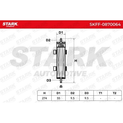 Filtr Paliwa Stark SKFF-0870064 SKFF-0870064 - foto 7