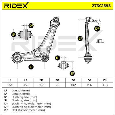 Wahacz RIDEX 273C1595 273C1595 - foto 6