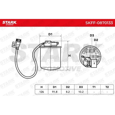 Filtr Paliwa Stark SKFF-0870133 SKFF-0870133 - foto 6