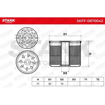 Filtr Paliwa Stark SKFF-0870042 SKFF-0870042 - foto 5