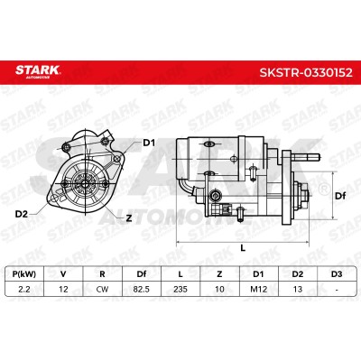 Rozrusznik Stark SKSTR-0330152 SKSTR-0330152 - foto 6
