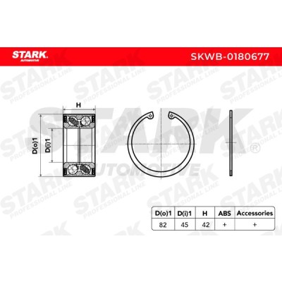 Łożysko Koła Stark SKWB-0180677 SKWB-0180677 - foto 3