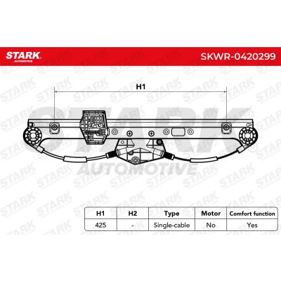 Podnośnik szyby Stark SKWR-0420299 SKWR-0420299 - foto 6