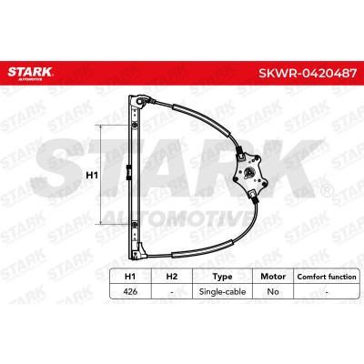 Podnośnik szyby Stark SKWR-0420487 SKWR-0420487 - foto 5
