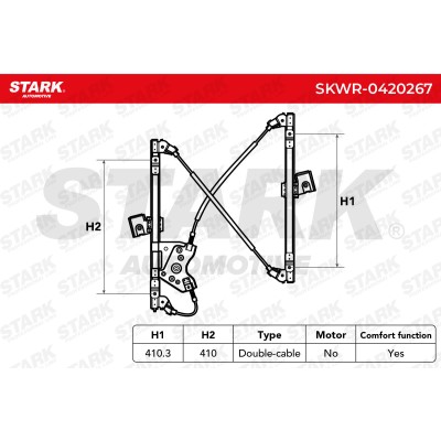 Podnośnik szyby Stark SKWR-0420267 SKWR-0420267 - foto 5