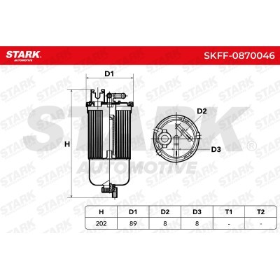 Filtr Paliwa Stark SKFF-0870046 SKFF-0870046 - foto 6