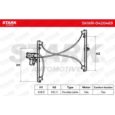 Podnośnik szyby Stark SKWR-0420469 SKWR-0420469 - foto 5