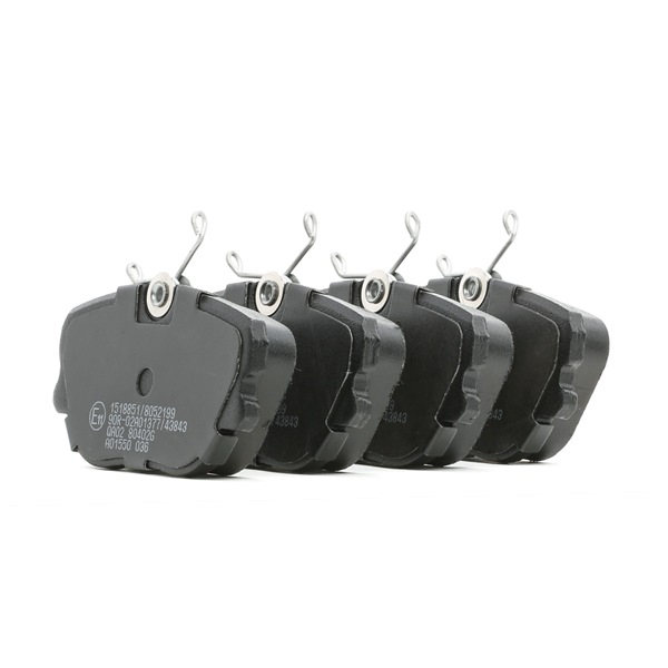 Klocki hamulcowe RIDEX 402B0833 402B0833 - foto 1
