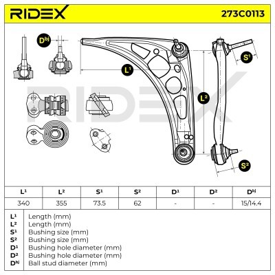 Wahacz RIDEX 273C0113 273C0113 - foto 7