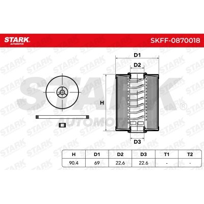 Filtr Paliwa Stark SKFF-0870018 SKFF-0870018 - foto 6