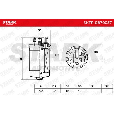 Filtr Paliwa Stark SKFF-0870057 SKFF-0870057 - foto 5