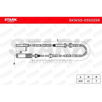 Czujnik ABS Stark SKWSS-0350258 SKWSS-0350258 - foto 5