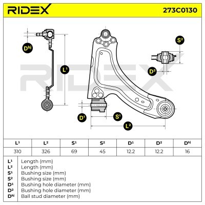 Wahacz RIDEX 273C0130 273C0130 - foto 8