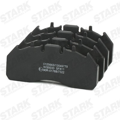 Klocki hamulcowe Stark SKBP-0011796 SKBP-0011796 - foto 3