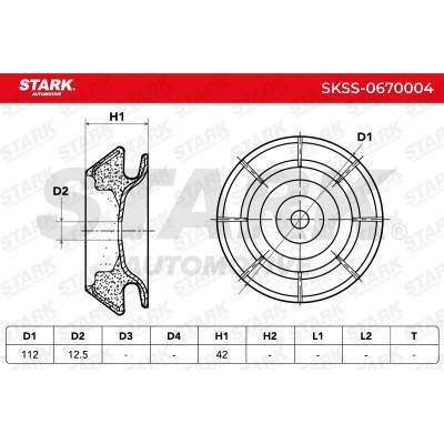 Mocowanie Amortyzatora Stark SKSS-0670004 SKSS-0670004 - foto 5