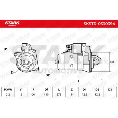 Rozrusznik Stark SKSTR-0330394 SKSTR-0330394 - foto 6