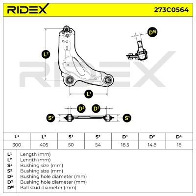 Wahacz RIDEX 273C0564 273C0564 - foto 6