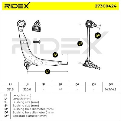 Wahacz RIDEX 273C0424 273C0424 - foto 7