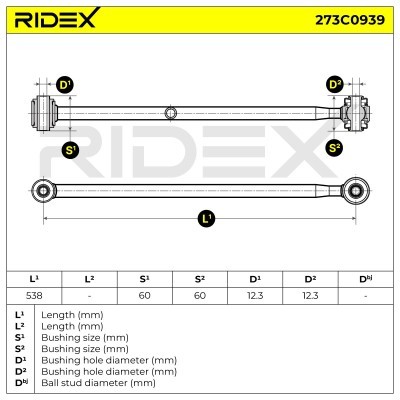Wahacz RIDEX 273C0939 273C0939 - foto 5
