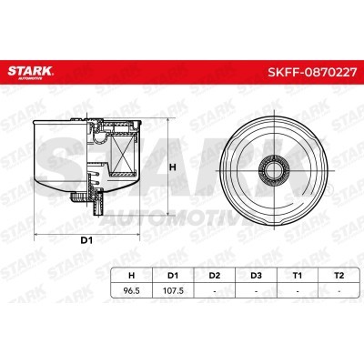 Filtr Paliwa Stark SKFF-0870227 SKFF-0870227 - foto 6
