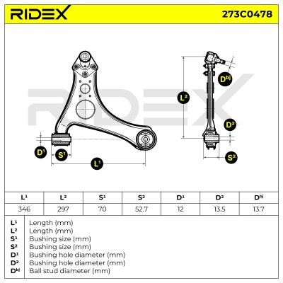 Wahacz RIDEX 273C0478 273C0478 - foto 9