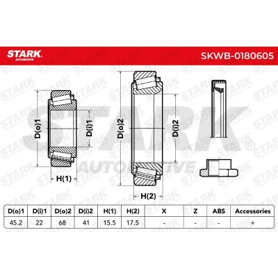 Łożysko Koła Stark SKWB-0180605 SKWB-0180605 - foto 4