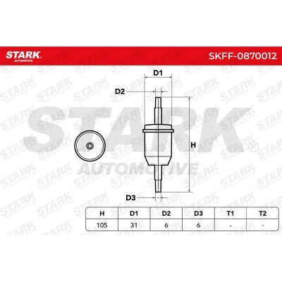 Filtr Paliwa Stark SKFF-0870012 SKFF-0870012 - foto 5