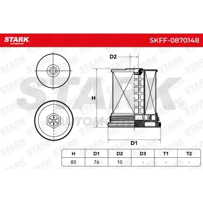 Filtr Paliwa Stark SKFF-0870148 SKFF-0870148 - foto 5