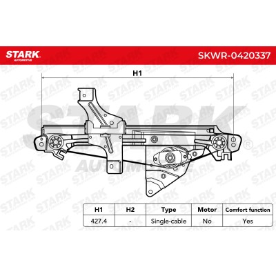Podnośnik szyby Stark SKWR-0420337 SKWR-0420337 - foto 6