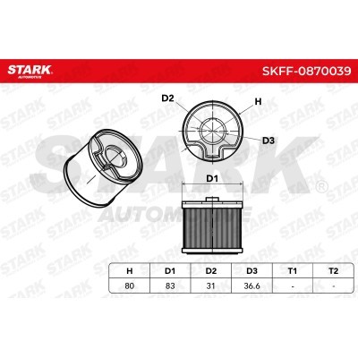 Filtr Paliwa Stark SKFF-0870039 SKFF-0870039 - foto 6