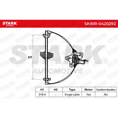 Podnośnik szyby Stark SKWR-0420292 SKWR-0420292 - foto 6