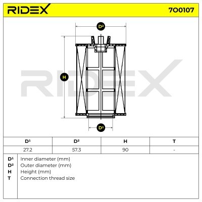 Filtr Oleju RIDEX 7O0107 7O0107 - foto 4