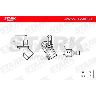 Czujnik ABS Stark SKWSS-0350069 SKWSS-0350069 - foto 4