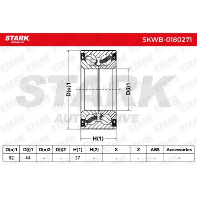 Łożysko Koła Stark SKWB-0180271 SKWB-0180271 - foto 5