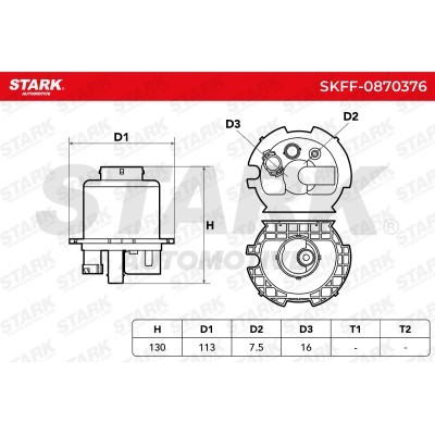 Filtr Paliwa Stark SKFF-0870376 SKFF-0870376 - foto 5