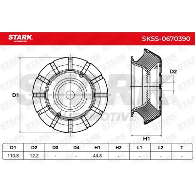 Mocowanie Amortyzatora Stark SKSS-0670390 SKSS-0670390 - foto 6