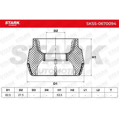 Mocowanie Amortyzatora Stark SKSS-0670094 SKSS-0670094 - foto 4