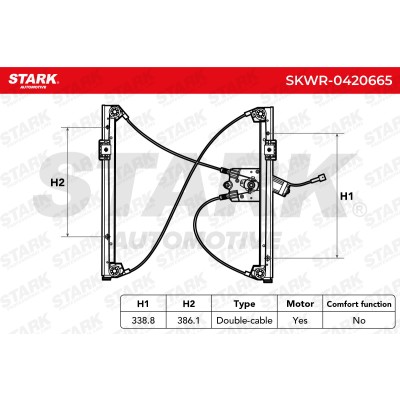 Podnośnik szyby Stark SKWR-0420665 SKWR-0420665 - foto 6