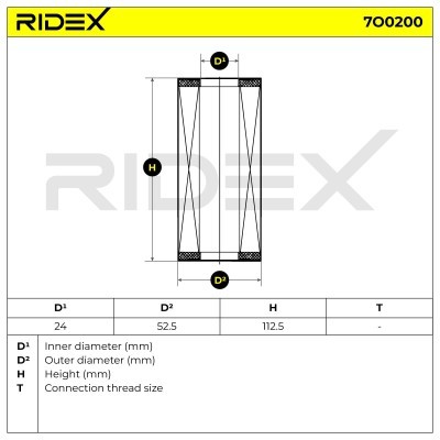 Filtr Oleju RIDEX 7O0200 7O0200 - foto 5