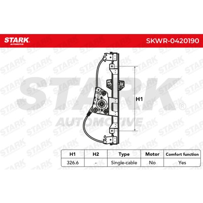 Podnośnik szyby Stark SKWR-0420190 SKWR-0420190 - foto 8