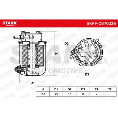 Filtr Paliwa Stark SKFF-0870226 SKFF-0870226 - foto 6