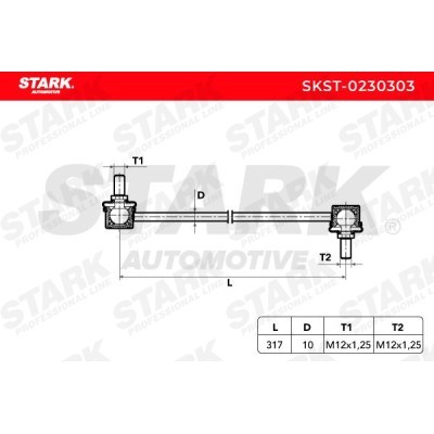 Łącznik Stabilizatora Stark SKST-0230303 SKST-0230303 - foto 3