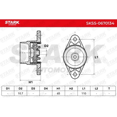 Mocowanie Amortyzatora Stark SKSS-0670134 SKSS-0670134 - foto 8