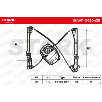 Podnośnik szyby Stark SKWR-0420439 SKWR-0420439 - foto 6